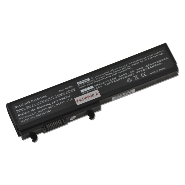 Hp Compaq Pavilion dv3000 Laptop Akkumulátor 5200mah Li-ion 10,8V elemek SAMSUNG