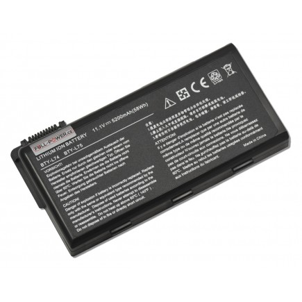 MSI CX705MX Laptop Akkumulátor 5200mah Li-ion 11,1V elemek SAMSUNG