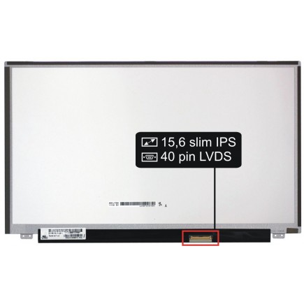 Kijelző a Sony VAIO SVS1511S9ES 15,6" FullHD LED Slim IPS 40 pin laptop részére - Fényes