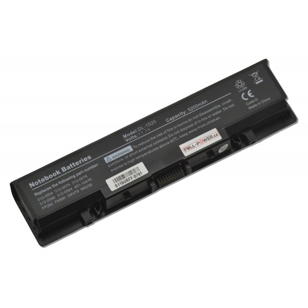 Dell Inspiron 530s Laptop Akkumulátor 5200mah Li-ion 11,1V elemek SAMSUNG