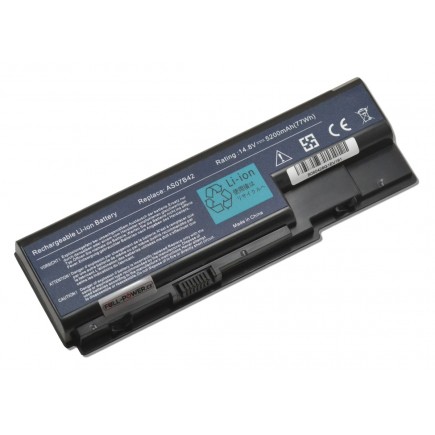 Acer Aspire 5730ZG Laptop Akkumulátor 5200mah Li-ion 14,8V elemek SAMSUNG