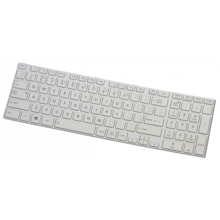 Toshiba SATELLITE C55-A-12M billentyűzet a laptopra cseh fehér