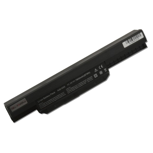 ASUS X53E-3CSX Laptop Akkumulátor 7800mAh Li-ion 11,1V elemek SAMSUNG