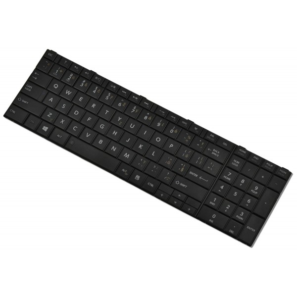 Toshiba SATELLITE C55-A-140 billentyűzet a laptopra cseh
