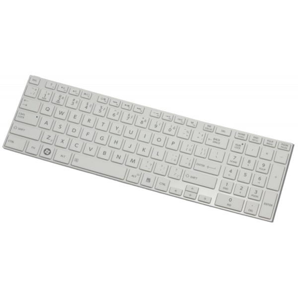 Toshiba SATELLITE C850D-B166 billentyűzet a laptopra cseh fehér