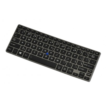 Toshiba Portege Z30t-A billentyűzet a laptopra cseh ezüst háttérvilágítással