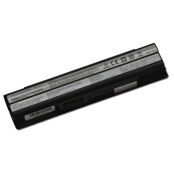 MSI GE70 2PC-207XFR Laptop Akkumulátor 5200mah Li-ion 11,1V elemek SAMSUNG