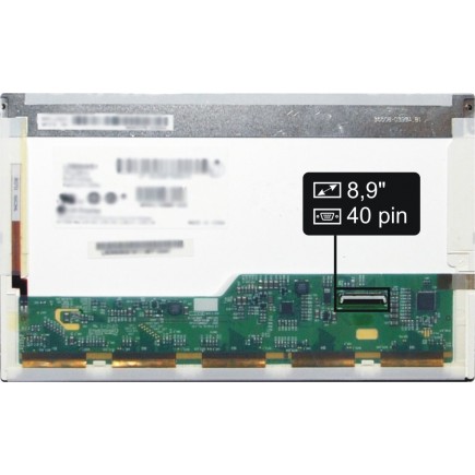 Kijelző a Gateway LT1008C 8,9“ 40pin WSVGA LED laptop részére - Matt
