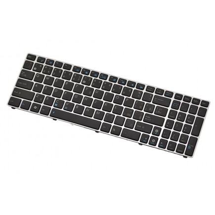 Asus x55a-SX024O  billentyűzet a laptopra CZ/SK ezüst keret