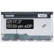 Kijelző a Acer Aspire ES1-711 17,3" HD+ LED 30 pin eDP laptop részére - Matt