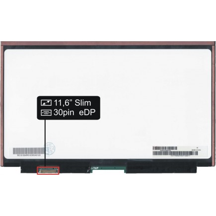 Kijelző a Sony Vaio SVP1121M2EB 11,6" LED 30pin eDP FHD laptop részére - Matt