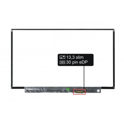 Kijelző a Toshiba Portege Z30-C-153 13,3“ 30pin HD LED Slim laptop részére - Matt