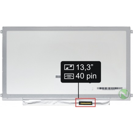 Kijelző a Acer Aspire 3830T-2314G50NBB TIMELINEX 13,3“ 40pin HD LED Slim laptop részére - Matt
