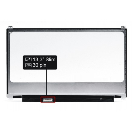 Kijelző a IBM Lenovo ThinkPad 13 20GJ005KUS 13,3" FHD Slim LED 30pin laptop részére - Matt