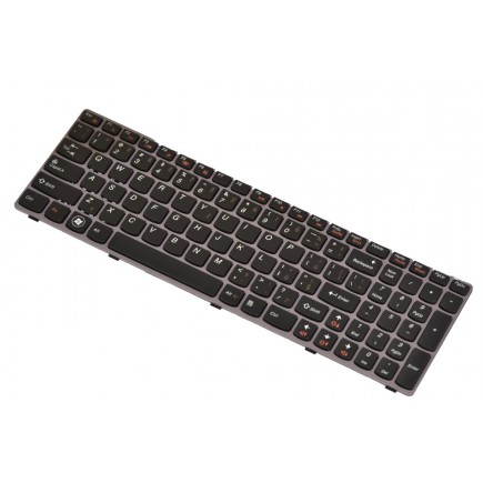 IBM LENOVO IDEAPAD Y570PI billentyűzet a laptopra cseh szürke keret