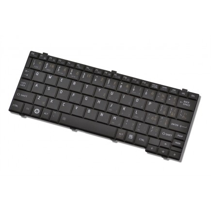 Toshiba Portege NB520 billentyűzet a laptopra CZ/SK Fekete