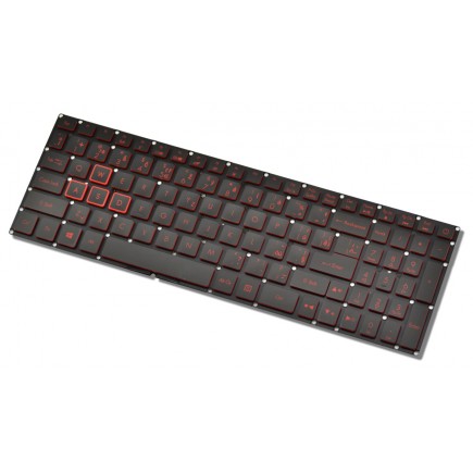 Acer Nitro N16C7  billentyűzet a laptopra CZ/SK Piros háttérvilágítás nem keret