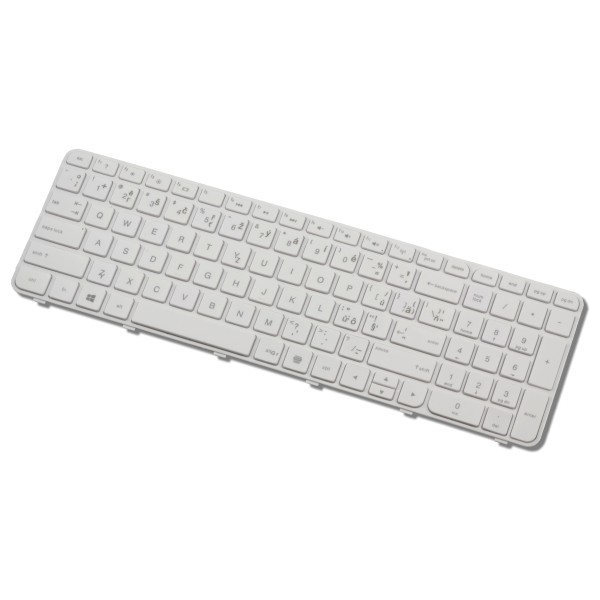 HP Pavilion G6-2158sr CZ / SK bílá s rámečkem billentyűzet a laptopra CZ/SK fehér keretben