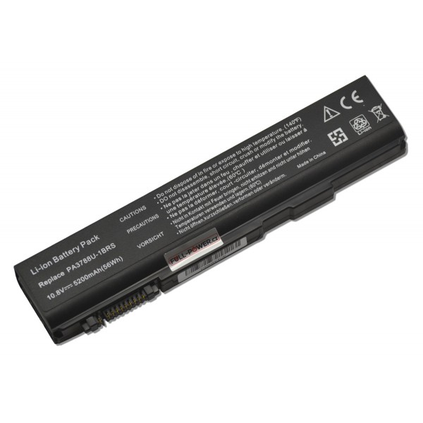 Toshiba SATELLITE PRO S500-15E Laptop Akkumulátor 5200mah Li-ion 10,8V elemek SAMSUNG