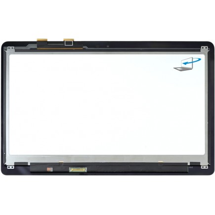 Kijelző a Kompatibilní LP133QD1(SP)(B2) 13,3" LED 30pin eDP QHD laptop részére érintés