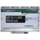 Kijelző a LTD121EW7V 12,1" WXGA LED 20 pin laptop részére - Fényes
