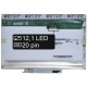 Kijelző a N121IB-L01 12,1" WXGA LED 20 pin laptop részére - Fényes