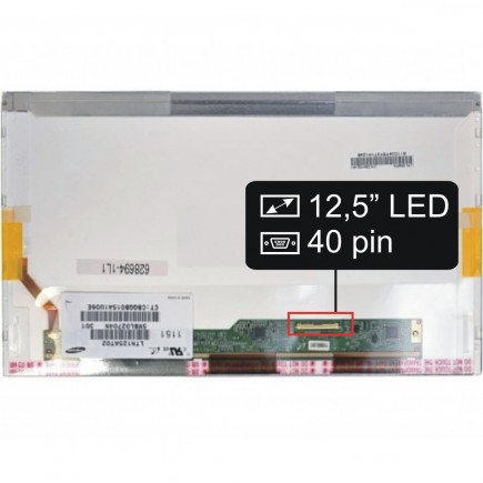 Kijelző a HP Compaq ELITEBOOK 2570P 12,5" HD LED 40 pin laptop részére - Fényes
