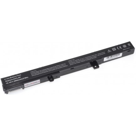 Asus F550M Laptop Akkumulátor 2600mAh Li-ion 14,8V