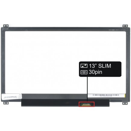 Kijelző a Toshiba Portege A30-C-149 13,3“ 30pin HD LED Slim laptop részére - Matt