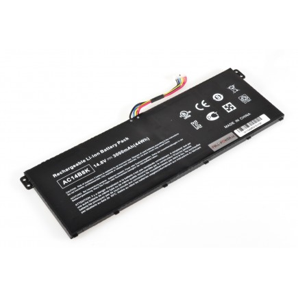 Acer Aspire ES1-311-C03V Laptop Akkumulátor 3000mAh Li-Pol 14,8V
