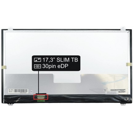 Kijelző a Asus ROG G751JY-DH71 17,3" FHD LED 30 pin eDP Slim TB IPS laptop részére - Fényes
