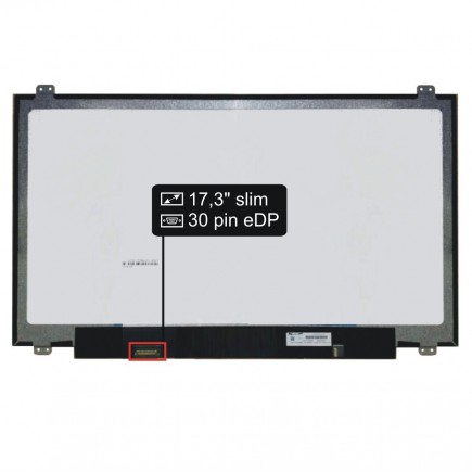 Kijelző a Acer Aspire V Nitro VN7-792G-58FQ 17,3" FHD LED 30 pin eDP Slim IPS laptop részére - Matt