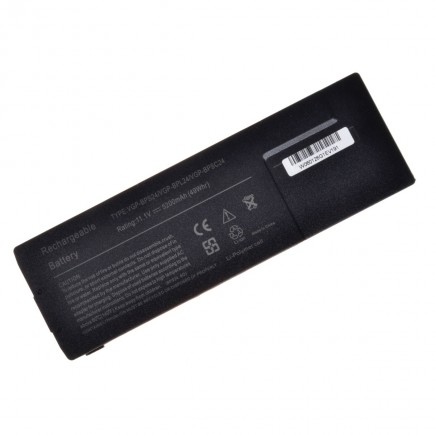Sony Vaio VPC-SA38GA/X Laptop Akkumulátor 5200mAh Li-ion 11,1V