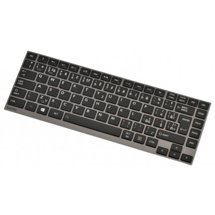 Toshiba PORTEGE Z930-14E billentyűzet a laptopra cseh ezüst háttérvilágítású