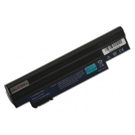 Acer Aspire One D255E-13859 Laptop Akkumulátor 5200mah Li-ion 11,1V