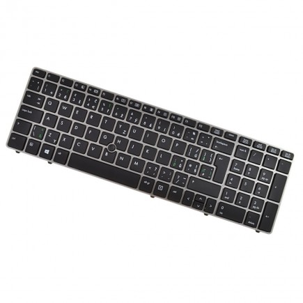 HP kompatibilní 635769-001 billentyűzet a laptopra CZ/SK ezüst