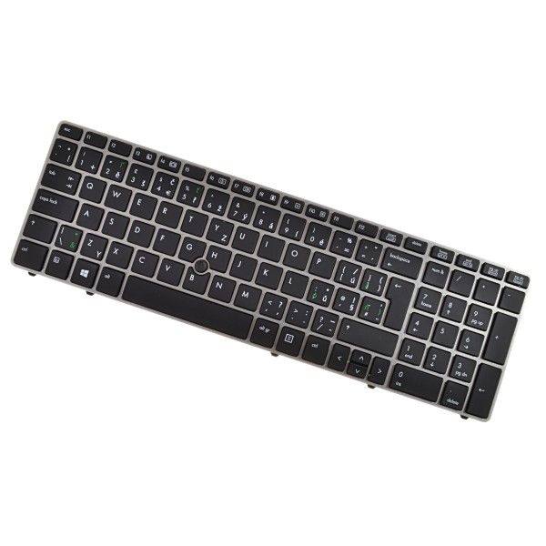 HP kompatibilní 635769-001 billentyűzet a laptopra CZ/SK ezüst