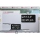 Kijelző a Fujitsu FMV-BIBLO MG50X 13,3" WXGA CCFL 20 pin laptop részére - Fényes