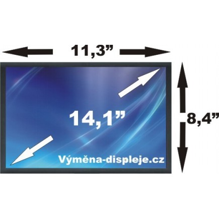 Kijelző a Sony Vaio PCG-FX240 14,1" XGA CCFL 30 pin laptop részére - Fényes