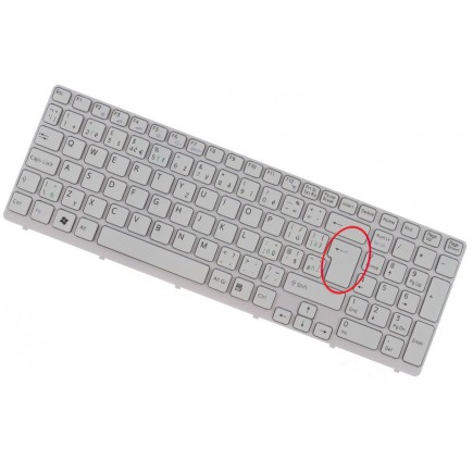 Kompatibilní 149027941FR billentyűzet a laptopra CZ/SK Fehér