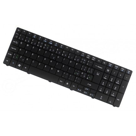Acer Aspire E1-531-4461 billentyűzet a laptopra CZ/SK Fekete (uk)