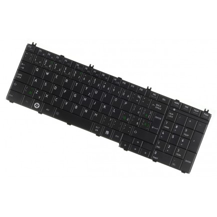 Toshiba Satellite L670-16W billentyűzet a laptopra CZ/SK Fekete