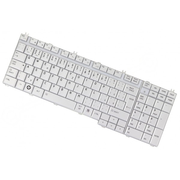 Toshiba Satellite C665 billentyűzet a laptopra CZ/SK ezüst