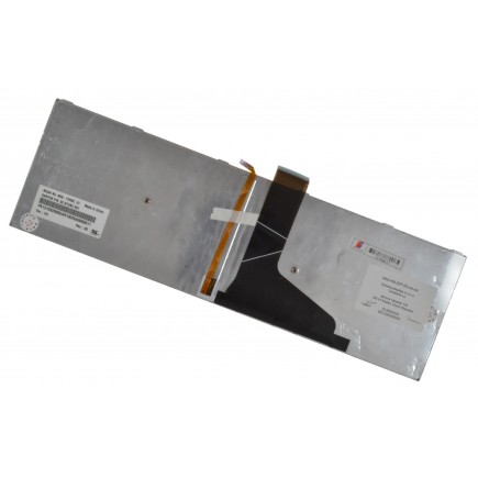 Toshiba Satellite C75-A-159 billentyűzet a laptopra CZ/SK Ezüst, háttérvilágítás