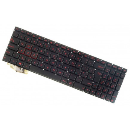 Asus GL552JX billentyűzet a laptopra CZ/SK Fekete, háttérvilágítás