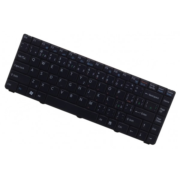 Sony Vaio VGN-NS225J billentyűzet a laptopra CZ/SK Fekete