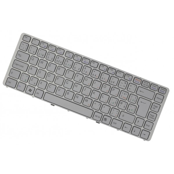 Sony Vaio PCG-7176L billentyűzet a laptopra Ezüst keret CZ/SK