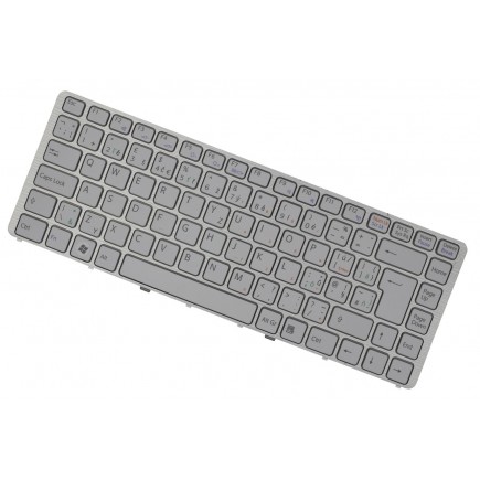Sony Vaio VGN-NW345G billentyűzet a laptopra Ezüst keret CZ/SK