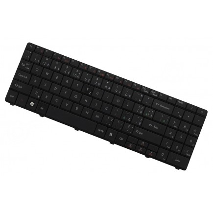 Packard Bell EasyNote TJ78 billentyűzet a laptopra CZ/SK Fekete