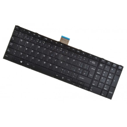 Toshiba Satellite C55-A-12H billentyűzet a laptopra CZ/SK Fekete